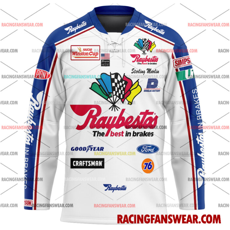 Nascar store - Loyal fans of Sterling Marlin's Men's Baseball Jersey,Women's Baseball Jersey,Kid's Baseball Jersey,Men's Hockey Jerseys,WoMen's Hockey Jerseys,Youth's Hockey Jerseys:vintage nascar racing suit,uniform,apparel,shirts,merch,merchandise,jersey,hoodie,jackets,shorts,sweatshirt,outfits,clothes