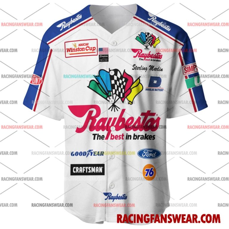 Nascar store - Loyal fans of Sterling Marlin's Men's Baseball Jersey,Women's Baseball Jersey,Kid's Baseball Jersey,Men's Hockey Jerseys,WoMen's Hockey Jerseys,Youth's Hockey Jerseys:vintage nascar racing suit,uniform,apparel,shirts,merch,merchandise,jersey,hoodie,jackets,shorts,sweatshirt,outfits,clothes