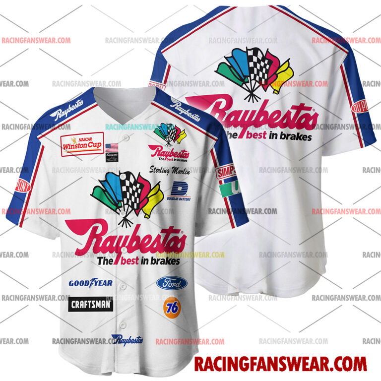 Nascar store - Loyal fans of Sterling Marlin's Men's Baseball Jersey,Women's Baseball Jersey,Kid's Baseball Jersey,Men's Hockey Jerseys,WoMen's Hockey Jerseys,Youth's Hockey Jerseys:vintage nascar racing suit,uniform,apparel,shirts,merch,merchandise,jersey,hoodie,jackets,shorts,sweatshirt,outfits,clothes