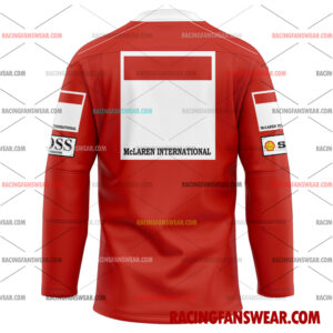 Formula One store - Loyal fans of Alain Prost's Men's Baseball Jersey,Women's Baseball Jersey,Kid's Baseball Jersey,Men's Hockey Jerseys,WoMen's Hockey Jerseys,Youth's Hockey Jerseys:vintage formula one racing suit,uniform,apparel,shirts,merch,merchandise,jersey,hoodie,jackets,shorts,sweatshirt,outfits,clothes