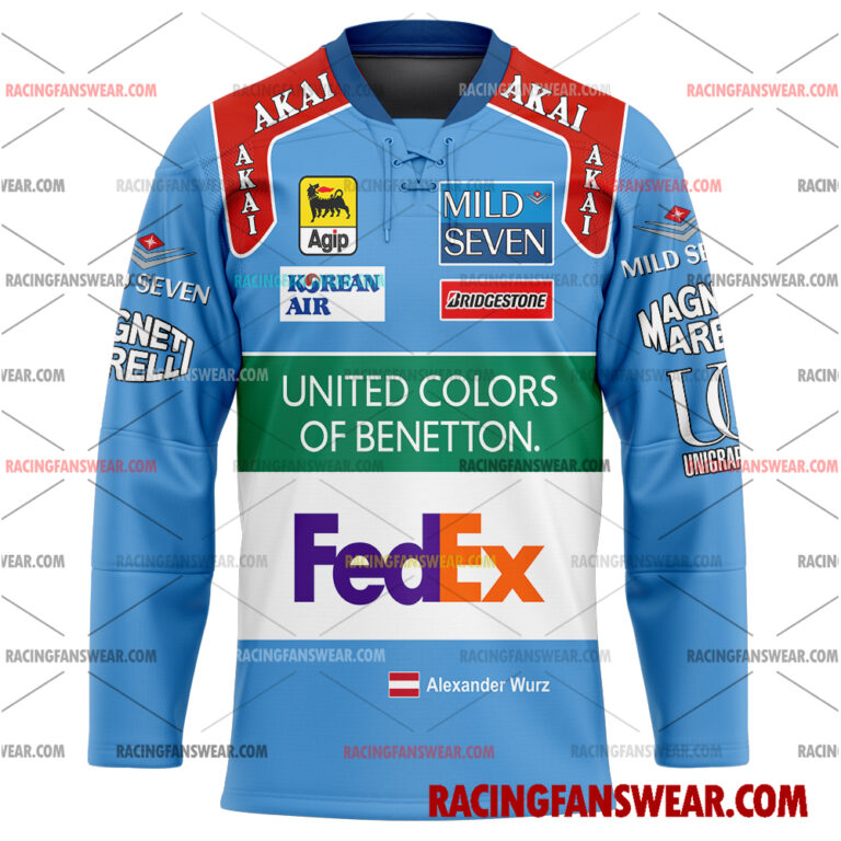 Formula One store - Loyal fans of Alex Wurz's Men's Baseball Jersey,Women's Baseball Jersey,Kid's Baseball Jersey,Men's Hockey Jerseys,WoMen's Hockey Jerseys,Youth's Hockey Jerseys:vintage formula one racing suit,uniform,apparel,shirts,merch,merchandise,jersey,hoodie,jackets,shorts,sweatshirt,outfits,clothes