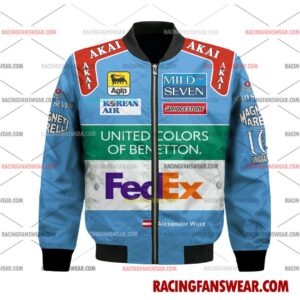 Formula One store - Loyal fans of Alex Wurz's Bomber Jacket,Unisex Thick Coat,Unisex Sleeveless Hoodie,Unisex Hooded T-Shirt,Kid Sleeveless Hoodie,Kid Hooded T-Shirts,Kid Thick Coat:vintage formula one racing suit,uniform,apparel,shirts,merch,merchandise,jersey,hoodie,jackets,shorts,sweatshirt,outfits,clothes