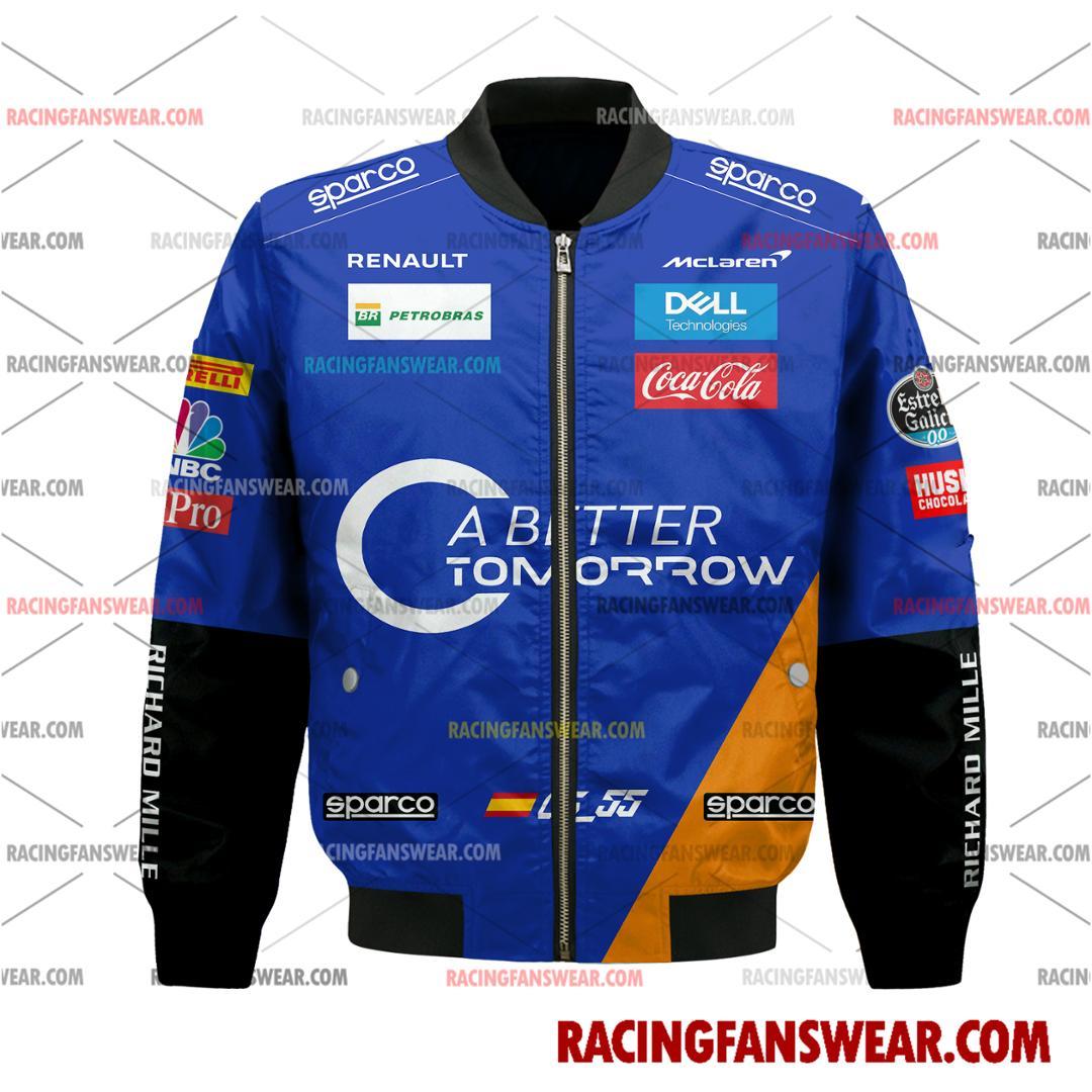 carlos-sainz-formula-one-racing-2019-uniform-apparel-clothes-bomber-thick-coat-sleeveless-hoodie-hooded-t-shirt-24210zniassolrac5021fihci-30.mockup-bomberjacket-1.jpg Formula One store - Loyal fans of Carlos Sainz's Bomber Jacket,Unisex Thick Coat,Unisex Sleeveless Hoodie,Unisex Hooded T-Shirt,Kid Sleeveless Hoodie,Kid Hooded T-Shirts,Kid Thick Coat:vintage formula one racing suit,uniform,apparel,shirts,merch,merchandise,jersey,hoodie,jackets,shorts,sweatshirt,outfits,clothes