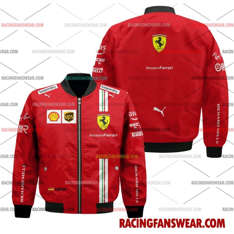 Formula One store - Loyal fans of Carlos Sainz's Bomber Jacket,Unisex Thick Coat,Unisex Sleeveless Hoodie,Unisex Hooded T-Shirt,Kid Sleeveless Hoodie,Kid Hooded T-Shirts,Kid Thick Coat:vintage formula one racing suit,uniform,apparel,shirts,merch,merchandise,jersey,hoodie,jackets,shorts,sweatshirt,outfits,clothes