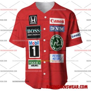Nigel Mansell Formula One Racing 1985 Uniform Apparel Clothes Baseball Jersey Hockey Jersey 1 Formula One store - Loyal fans of Nigel Mansell's Men's Baseball Jersey,Women's Baseball Jersey,Kid's Baseball Jersey,Men's Hockey Jerseys,WoMen's Hockey Jerseys,Youth's Hockey Jerseys:vintage formula one racing suit,uniform,apparel,shirts,merch,merchandise,jersey,hoodie,jackets,shorts,sweatshirt,outfits,clothes