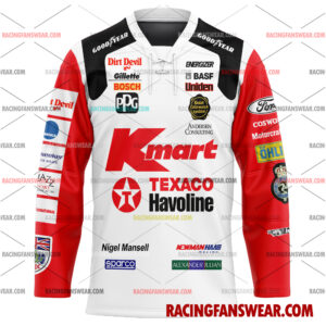 Nigel Mansell IndyCar Racing 1993 Uniform Apparel Clothes Baseball Jersey Hockey Jersey 3 IndyCar store - Loyal fans of Nigel Mansell's Men's Baseball Jersey,Women's Baseball Jersey,Kid's Baseball Jersey,Men's Hockey Jerseys,WoMen's Hockey Jerseys,Youth's Hockey Jerseys:Vintage indycar racing suit,uniform,apparel,shirts,merch,merchandise,jersey,hoodie,jackets,shorts,sweatshirt,outfits,clothes