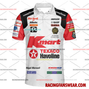 Nigel Mansell IndyCar Racing 1993 Uniform Apparel Clothes Hawaiian Polo Shirts 4 IndyCar store - Loyal fans of Nigel Mansell's Unisex Hawaiian Shirt,Unisex Polo Shirt,Kid Hawaiian Shirt,Kid Polo Shirt:Vintage indycar racing suit,uniform,apparel,shirts,merch,merchandise,jersey,hoodie,jackets,shorts,sweatshirt,outfits,clothes