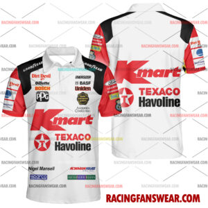 Nigel Mansell IndyCar Racing 1993 Uniform Apparel Clothes Hawaiian Polo Shirts 3 IndyCar store - Loyal fans of Nigel Mansell's Unisex Hawaiian Shirt,Unisex Polo Shirt,Kid Hawaiian Shirt,Kid Polo Shirt:Vintage indycar racing suit,uniform,apparel,shirts,merch,merchandise,jersey,hoodie,jackets,shorts,sweatshirt,outfits,clothes