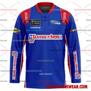 Nascar store - Loyal fans of Reed Sorenson's Men's Baseball Jersey,Women's Baseball Jersey,Kid's Baseball Jersey,Men's Hockey Jerseys,WoMen's Hockey Jerseys,Youth's Hockey Jerseys:vintage nascar racing suit,uniform,apparel,shirts,merch,merchandise,jersey,hoodie,jackets,shorts,sweatshirt,outfits,clothes