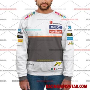 Sergio Perez Formula One Racing 2012 Uniform Apparel Clothes Sweatshirt Zip Pop Top Hoodie T-Shirt Long Pant 7 Formula One store - Loyal fans of Sergio Perez's Unisex Hoodie,Unisex Pop Top Hoodie,Unisex Zip Hoodie,Unisex T-Shirt,Unisex Sweatshirt,Unisex Long Pants,Kid Hoodie,Kid Zip Hoodie,Kid T-Shirt,Kid Sweatshirt,Kid Long Pants:vintage formula one racing suit,uniform,apparel,shirts,merch,merchandise,jersey,hoodie,jackets,shorts,sweatshirt,outfits,clothes