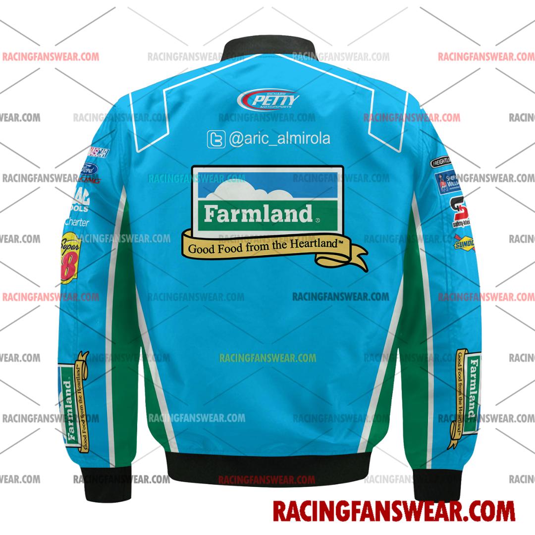 aric-almirola-nascar-racing-2012-uniform-apparel-clothes-bomber-thick-coat-sleeveless-hoodie-hooded-t-shirt-24210alorimlacira4231racsanihci-30.mockup-bomberjacket-back.jpg Nascar store - Loyal fans of Aric Almirola's Bomber Jacket,Unisex Thick Coat,Unisex Sleeveless Hoodie,Unisex Hooded T-Shirt,Kid Sleeveless Hoodie,Kid Hooded T-Shirts,Kid Thick Coat:vintage nascar racing suit,uniform,apparel,shirts,merch,merchandise,jersey,hoodie,jackets,shorts,sweatshirt,outfits,clothes