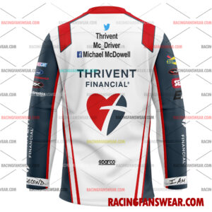 Nascar store - Loyal fans of Michael McDowell's Men's Baseball Jersey,Women's Baseball Jersey,Kid's Baseball Jersey,Men's Hockey Jerseys,WoMen's Hockey Jerseys,Youth's Hockey Jerseys:vintage nascar racing suit,uniform,apparel,shirts,merch,merchandise,jersey,hoodie,jackets,shorts,sweatshirt,outfits,clothes