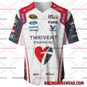 Nascar store - Loyal fans of Michael McDowell's Men's Baseball Jersey,Women's Baseball Jersey,Kid's Baseball Jersey,Men's Hockey Jerseys,WoMen's Hockey Jerseys,Youth's Hockey Jerseys:vintage nascar racing suit,uniform,apparel,shirts,merch,merchandise,jersey,hoodie,jackets,shorts,sweatshirt,outfits,clothes