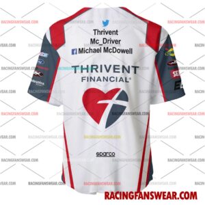 Nascar store - Loyal fans of Michael McDowell's Men's Baseball Jersey,Women's Baseball Jersey,Kid's Baseball Jersey,Men's Hockey Jerseys,WoMen's Hockey Jerseys,Youth's Hockey Jerseys:vintage nascar racing suit,uniform,apparel,shirts,merch,merchandise,jersey,hoodie,jackets,shorts,sweatshirt,outfits,clothes