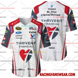 Nascar store - Loyal fans of Michael McDowell's Men's Baseball Jersey,Women's Baseball Jersey,Kid's Baseball Jersey,Men's Hockey Jerseys,WoMen's Hockey Jerseys,Youth's Hockey Jerseys:vintage nascar racing suit,uniform,apparel,shirts,merch,merchandise,jersey,hoodie,jackets,shorts,sweatshirt,outfits,clothes